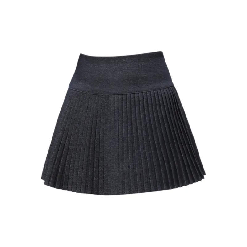 POPO.INFO Casual Short Skirts Women's Black-1