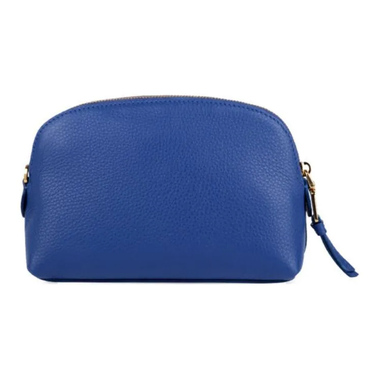 PRADA Cow Leather Clutch Bag Over The Shoulder Women's Royal Blue-2