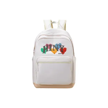 GLORY&CO Polyester Backpack Unisex Beige