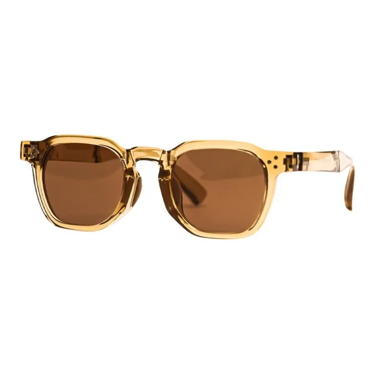 YANLE TR/Memory Plastic Oval Sunglasses Unisex-5