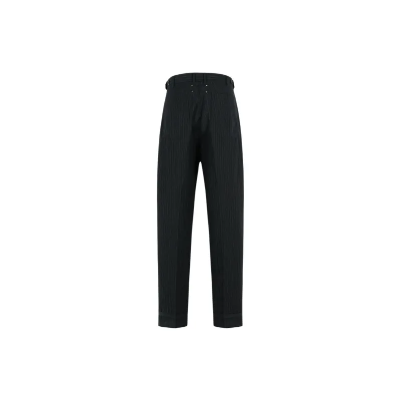 Maison Margiela Pinstripe Straight Trousers-1