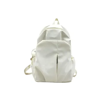 URBAN FOREST Nylon Backpack Regular Unisex White/Gray/Black/Red