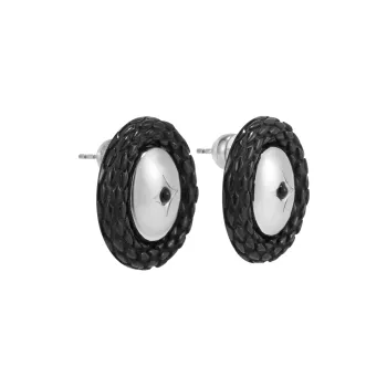 BLACKHEAD Stainless Steel Stud Earrings Unisex