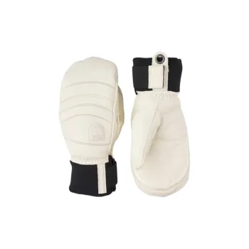 HESTRA Cow Leather Gloves Women's White