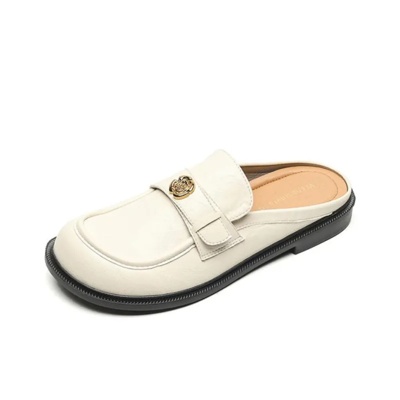 Than Than Me Rubber Sole Slip-Resistant Wrap-toe Slippers Women's-4