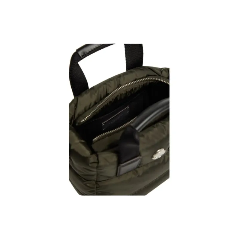 Moncler Caradoc Nylon Tote Bag Shopping Bag Shoulder Bag Crossbody Bag Handbag Micro Women's Green-3