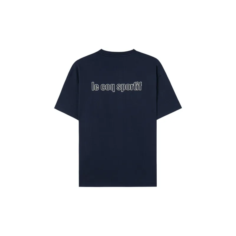 Le Coq Sportif T-Shirt Unisex French Red-5