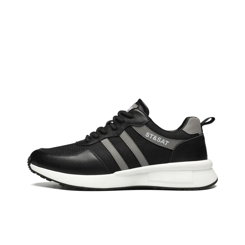 ST&SAT Fashion Breathable Lightweight Athletic Shoes For Men Versatile Casual Shoes-1