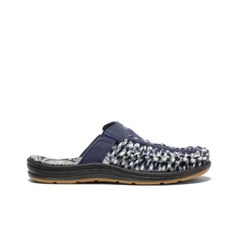 KEEN UNEEK 2 Abrasion Resistant Closed Toe Slippers Men's Blue-1