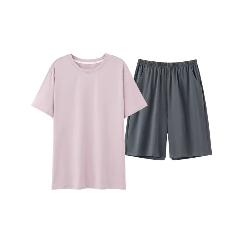 GOSO Pajama Set Men's Gray Pink-0