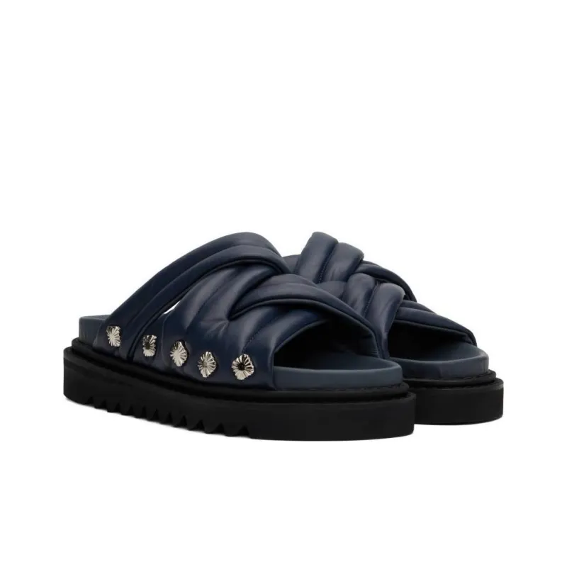 TOGA VIRILIS Slide Slippers Men's Blue-2