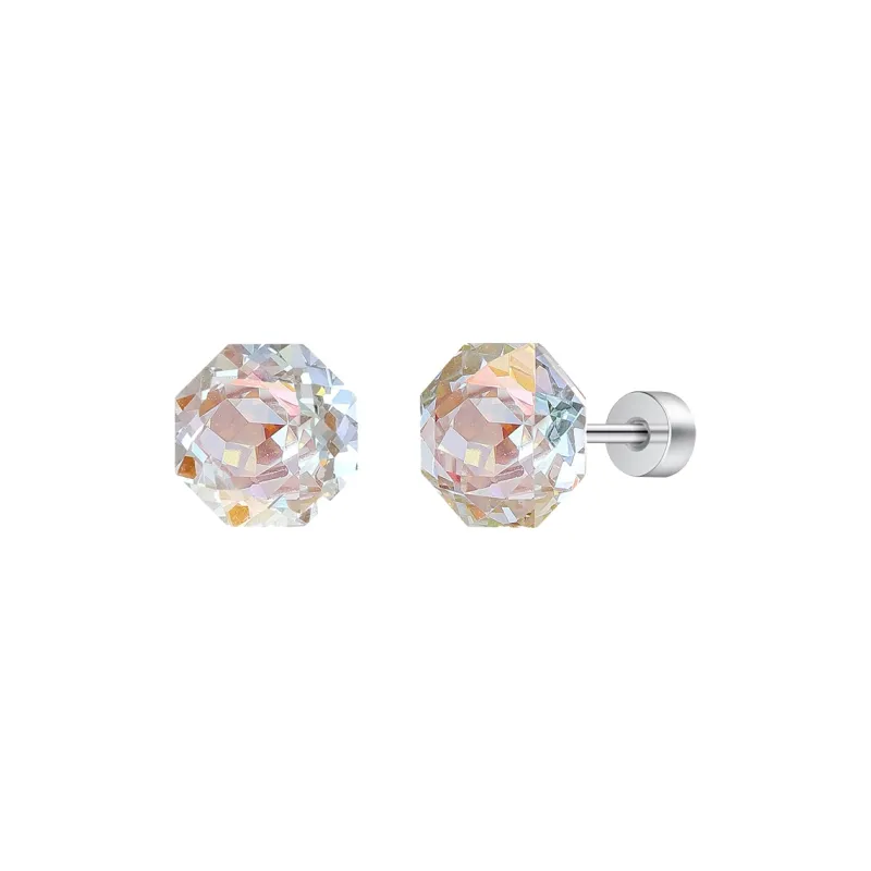 MISS XIA JWY Titanium Steel Stud Earrings Unisex-20