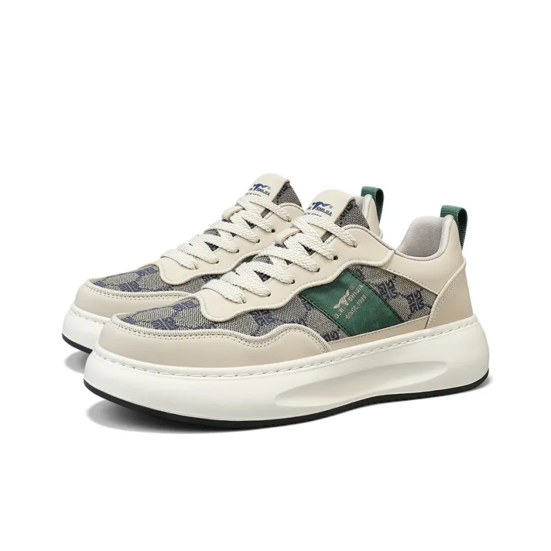 G.N.SHIJIA Cushioning Anti Slip Wear Resistant Breathable Lightweight Height Increasing Low Top Casual Shoes Men's-3