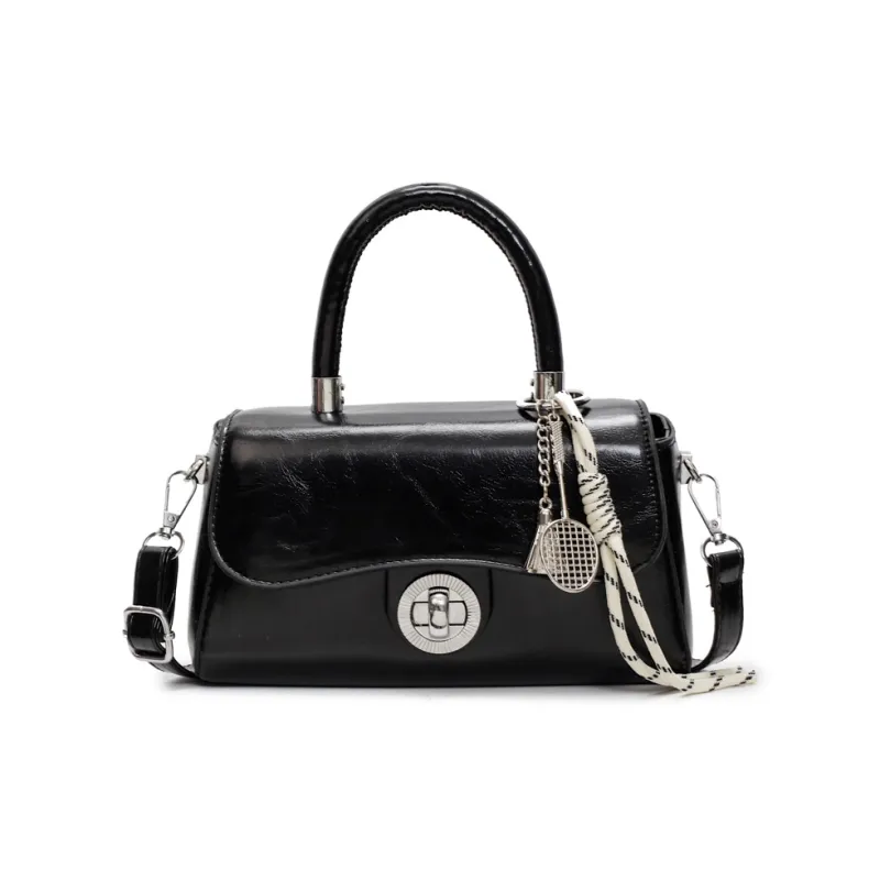 Yalu PU Handbag, Shoulder Bag, Crossbody Bag Regular Women's Black/Ecru/Coffee/Pink/Gray-1