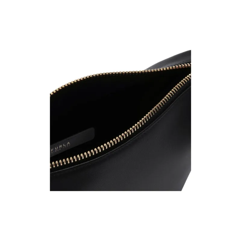 Furla Calfskin Handbag Mini Women's Black-2
