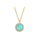 Opal Stone Necklace