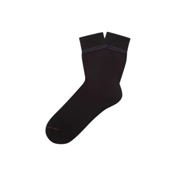 Zegna SS25 Mid Calf Socks Men's 2 Pack Black