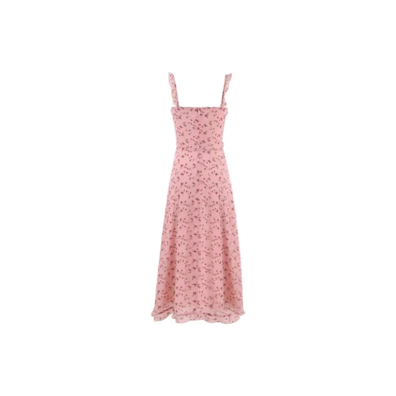 PAIN OR PLEASURE Slip Dresses Women's Pink-1