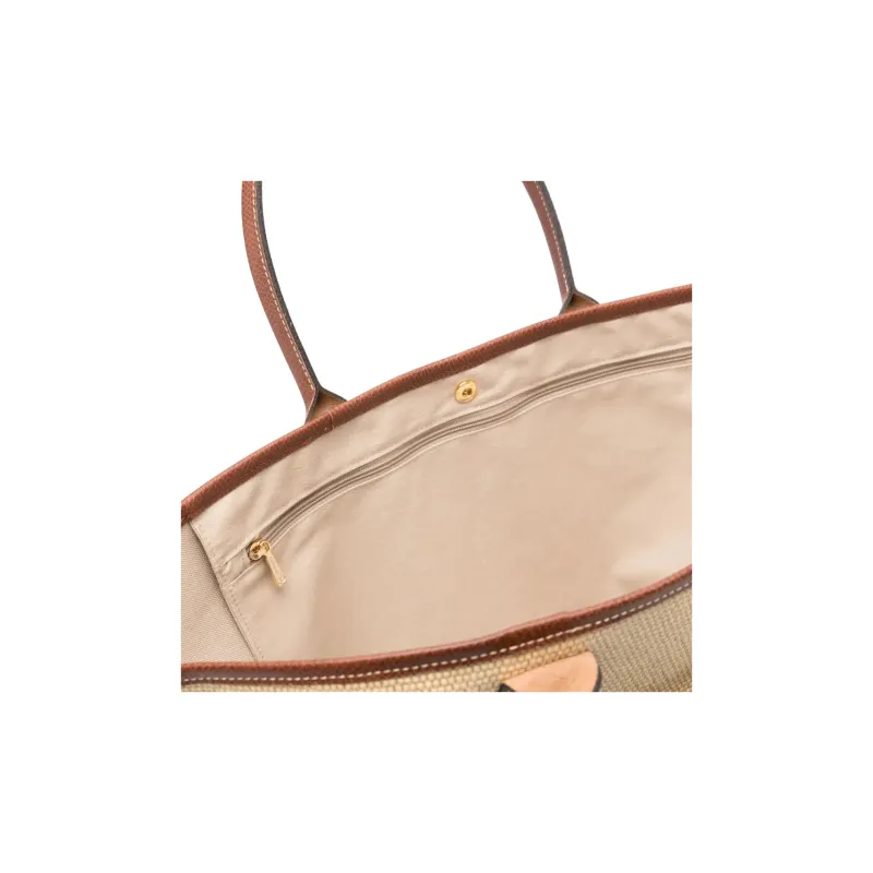 LONGCHAMP Large Le Pliage Collection Basket Tote Bag-2