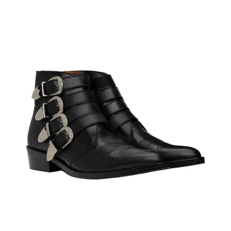 TOGA VIRILIS Ankle Boots Men's Black-1