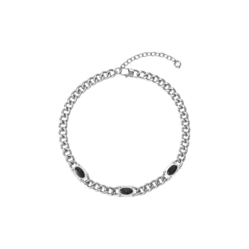 BLACKHEAD Titanium Steel Necklaces Unisex