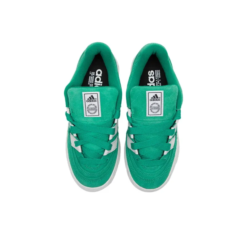 Adidas Anti-Slip Wear-Resistant Low-Top Skateboard Shoes Unisex Smoke Green-2