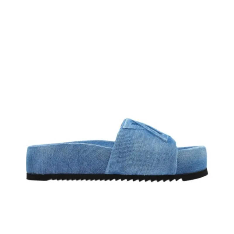 Vic Matie Logo Debossed Open Toe Sandals Women's-1