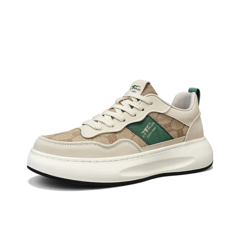 G.N.SHIJIA Cushioning Anti Slip Wear Resistant Breathable Lightweight Height Increasing Low Top Casual Shoes Men's-9
