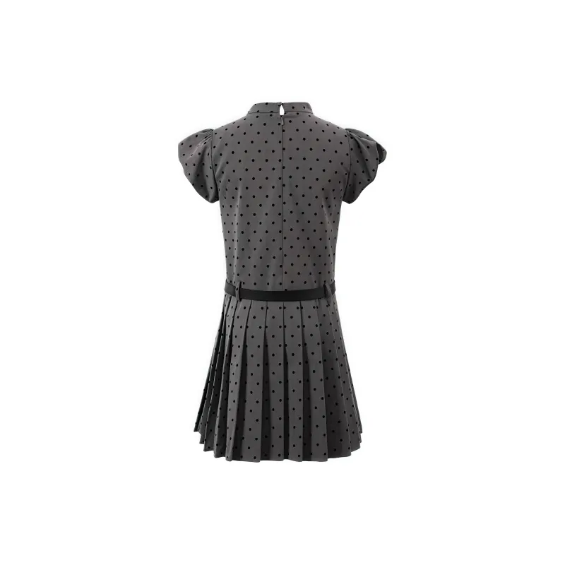 KYKW Short-Sleeved Dresses Women's Gray-1