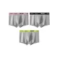 3 Pack (AG Set-Medium Heather Gray (Pink)+Medium Heather Gray (Black)+Medium Heather Gray (Light Green))