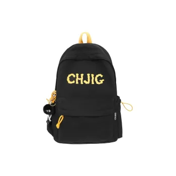KAMLUI Nylon Backpack Regular Unisex Black/Red/Yellow/Blue