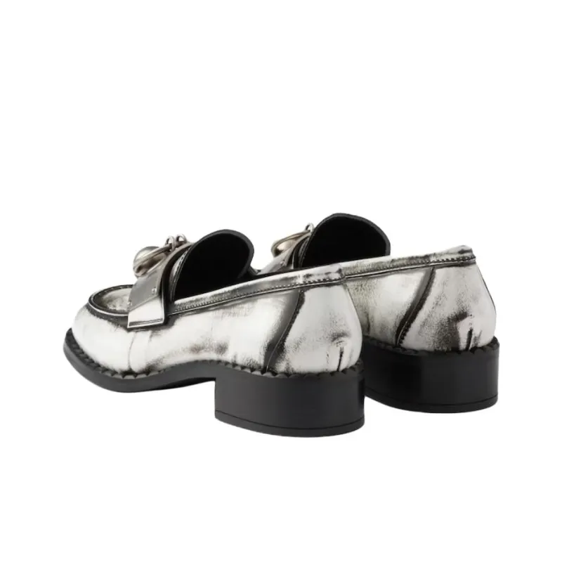 PRADA Loafers 3.5cm Women's White-3