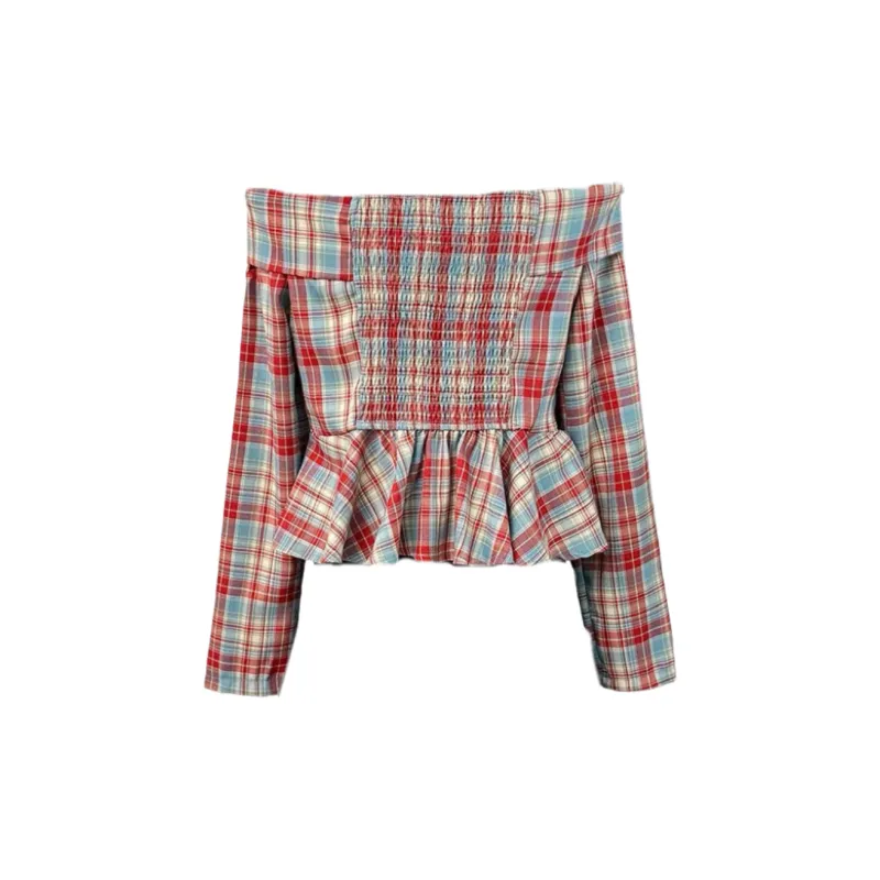 POPO.INFO Shirts Women's Red, Blue-1