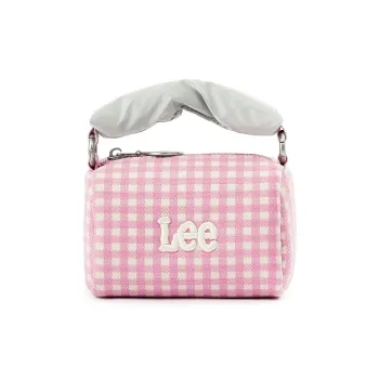 Lee Fabric Handbag Mini Women's Pink Plaid