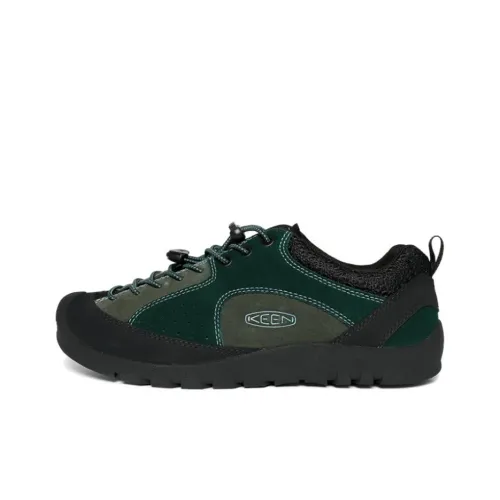 KEEN Jasper Rocks Anti Slip Wear Resistant Low Top Trekking Shoes Scott Women's Green Black