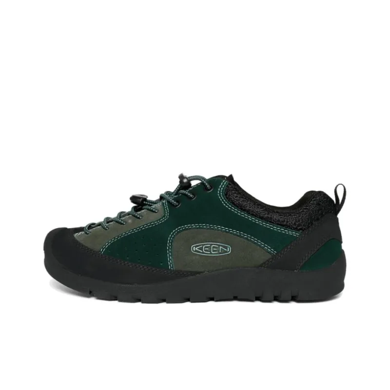 EASTLOGUE x KEEN Jasper Rocks Anti Slip Wear Resistant Low Top Hiking Shoes Women's Green Black-0