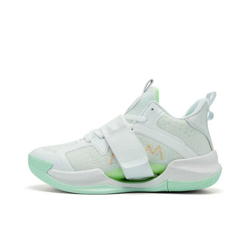 Kuding Cushioned Wear-Resistant Breathable Mid-Top Basketball Shoes Unisex-5