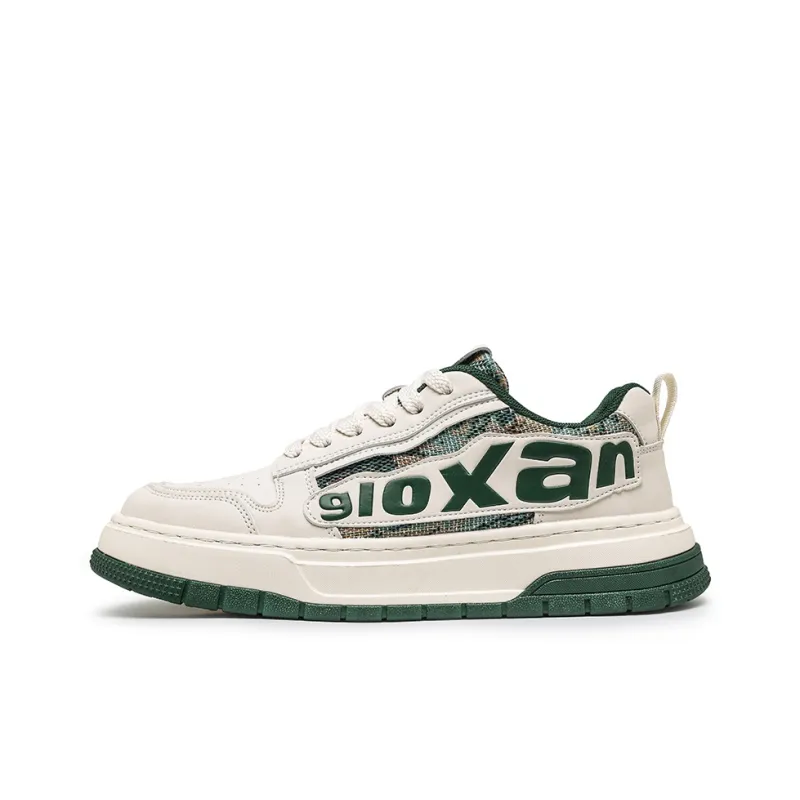 ABCIU Anti Slip Wear Resistant Low Top Skateboard Shoes Men's-0