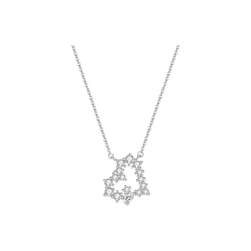 GOOUI S925 Silver Necklaces Women's-5