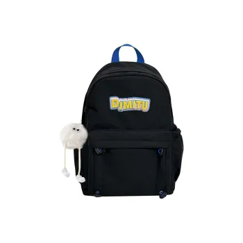 Meow In The Grass Nylon Backpack Regular Unisex Multicolor