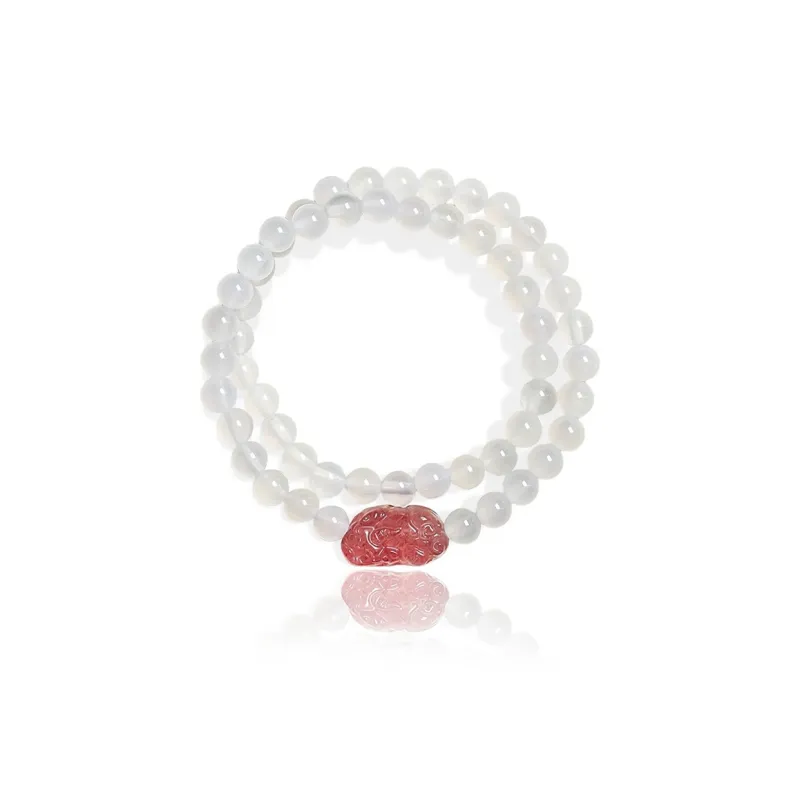 Kelanxi Chalcedony Jade Bracelets Women's-4