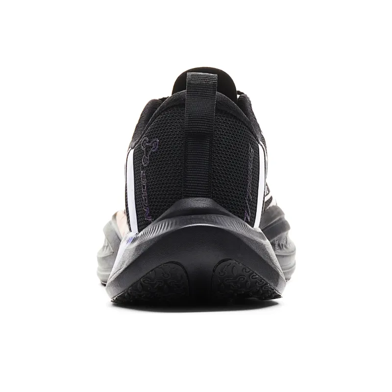 PEAK Cushioning Rebound Abrasion Resistant Breathable Anti Rollover Slip Resistant Low Top Running Shoes Men's Black-4