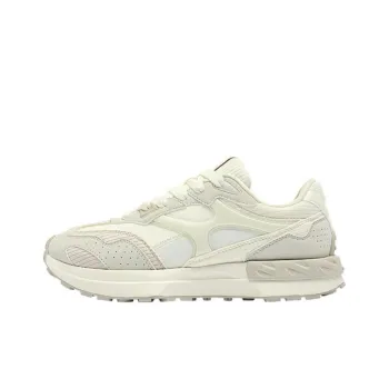 QIAODAN Vertical And Horizontal 70SE Anti Slip Wear Resistant Low Top Casual Shoes Women's White Gray