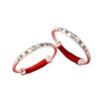 Stone Edge Poly 999 Fine Silver Sterling Silver Bracelets Kids'