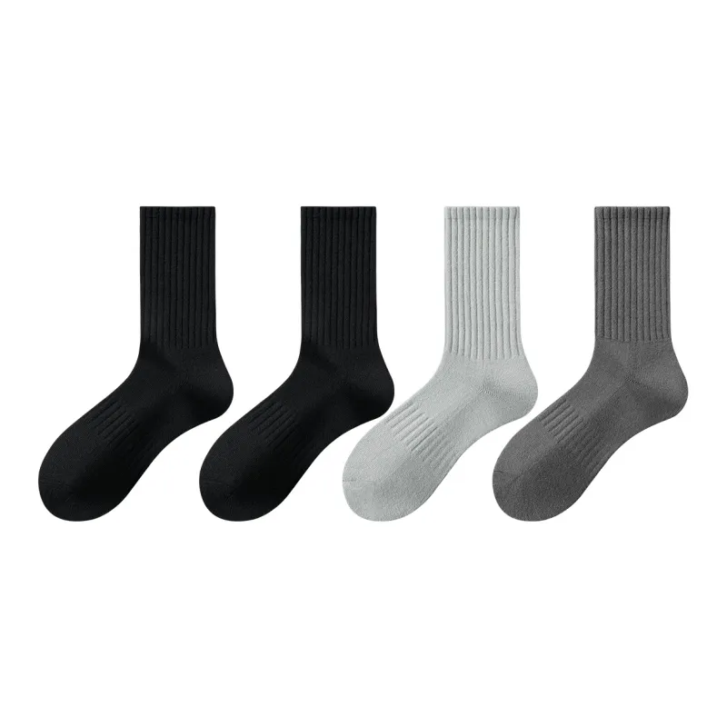 ZEROIN Mid-Calf Socks Unisex 4 Pack-40