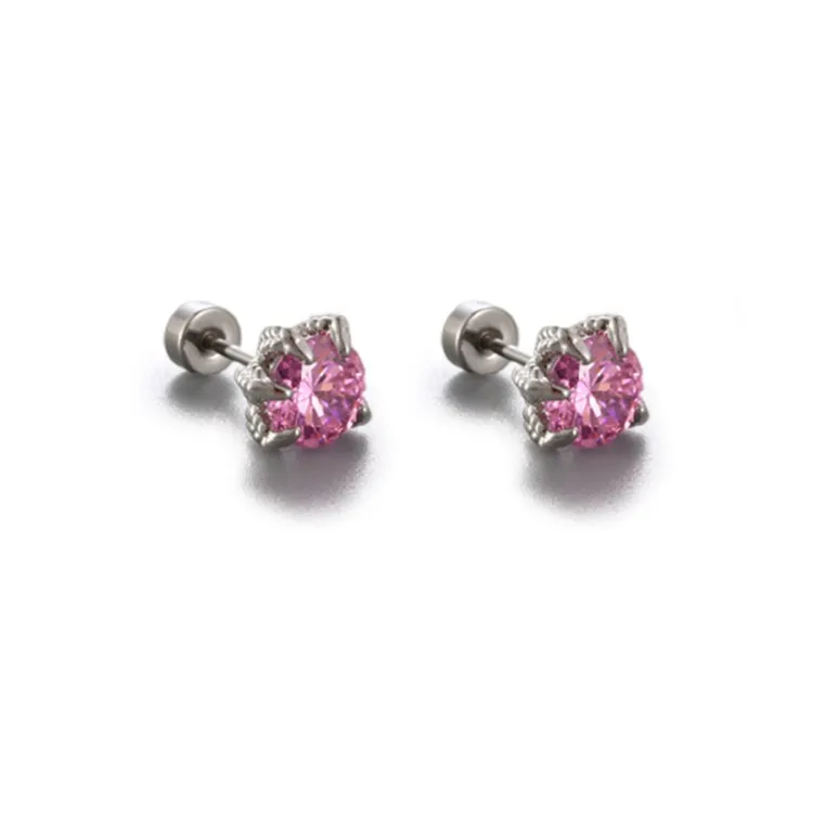SHEEHHYY Alloy Stud Earrings Women's-13