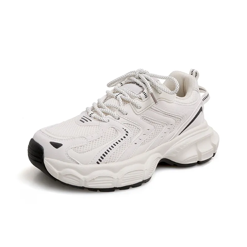 Mineida Anti Slip And Wear Resistant Breathable Low Top Chunky Sneakers Unisex-1
