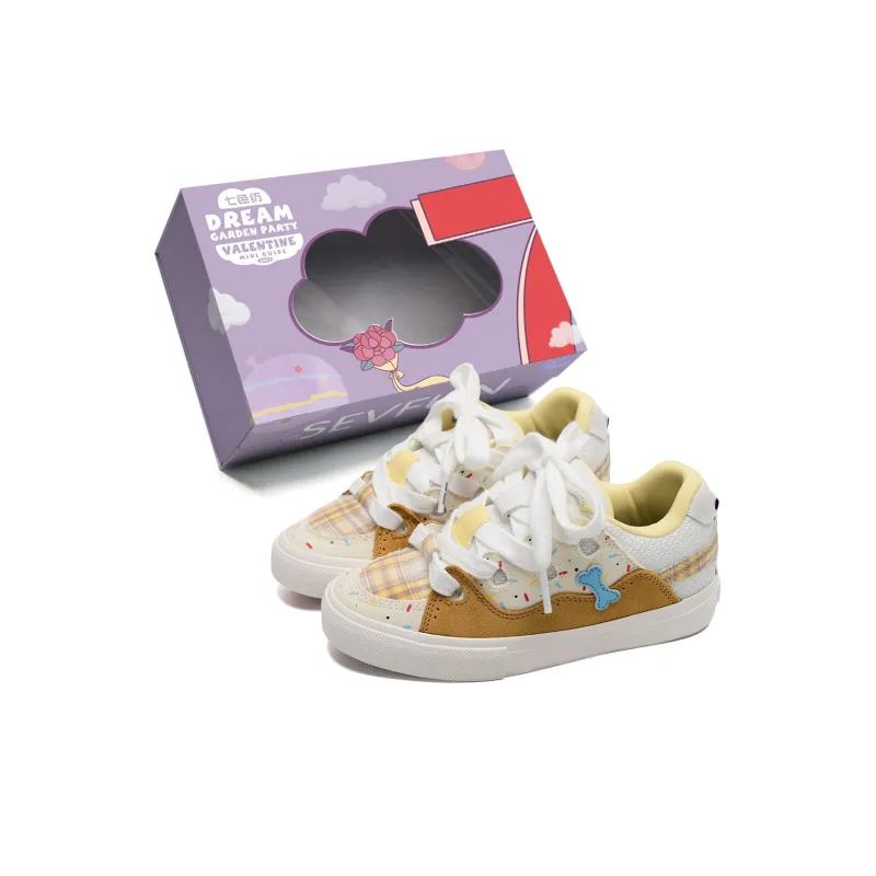 7 SEVFUN Low-Top Skateboard Shoes Unisex Strawberry Pink-72