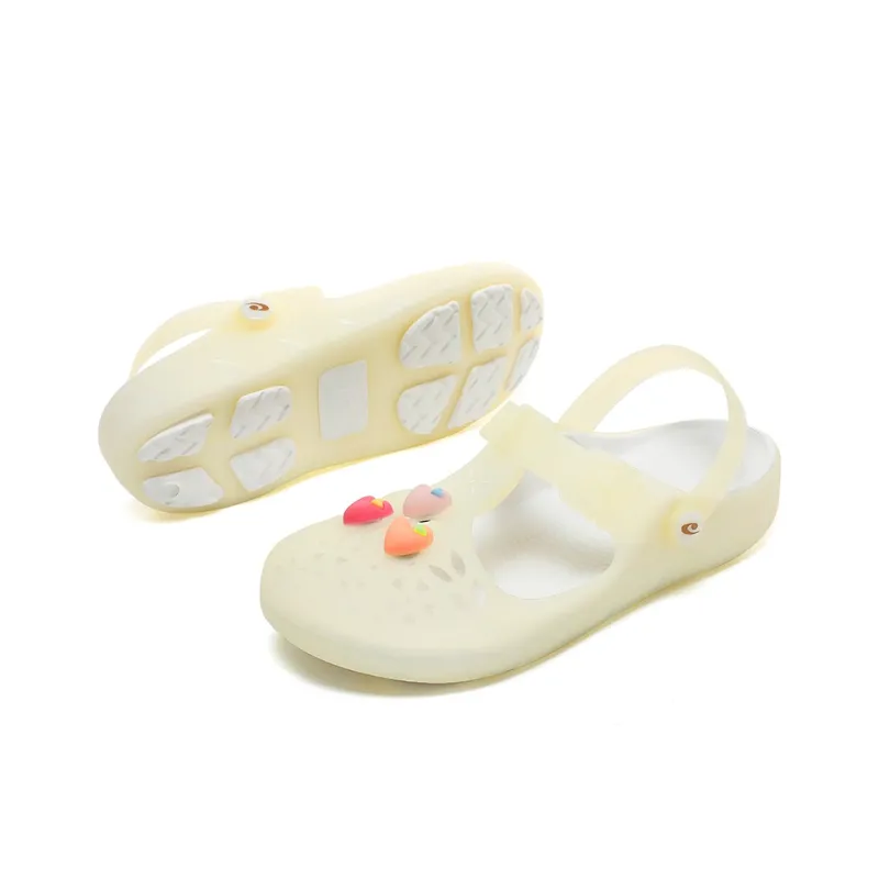 JSWEI Abrasion Resistant Slip Resistant Wrap toe Slippers Women's-11