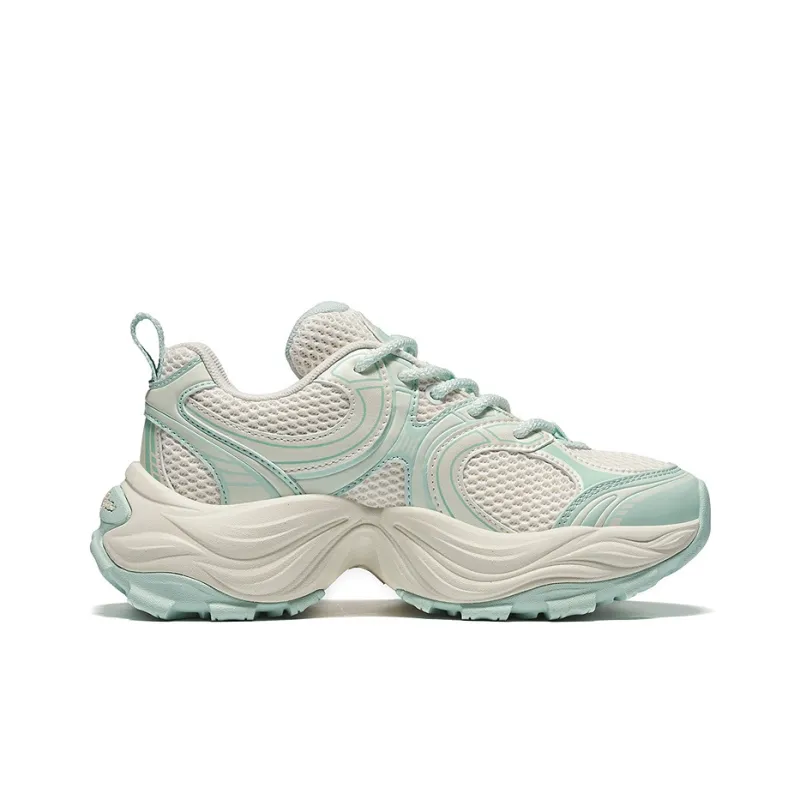 Palladium Paladin Casual Shoes Vintage Fashion Trend Round Tip Chunky Sneakers For Women's-1